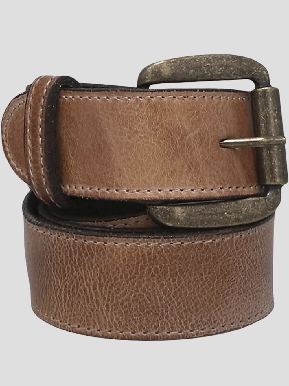 BED|STÜ Meander Distressed Leather Belt sz 36